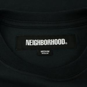 NEIGHBORHOOD SHELTECH-P CREWNECK Tシャツ カットソー 半袖 ロゴ M 黒 ブラック 241BWNH-CSM01