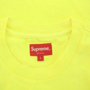 Supreme 19SS Overdyed Pocket Tee L イエロー