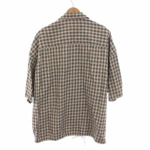 nanamica PALAKA Check Open Collar Wind Shirt
