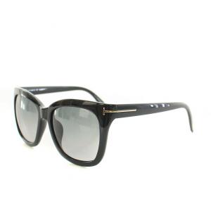 TOM FORD サングラス 眼鏡 ウェリントン セルフレーム ケース付き 5718 140 黒 ブラック TF9313