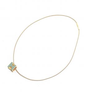 エルメス ペンダント カージュ・ド・H HERMES CAGE D'H □エルメス□ カージュドアッシュ Hキューブ ネックレス