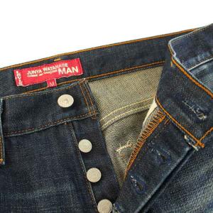 eYe JUNYA WATANABE MAN リーバイス LEVI'S デニムパンツ ジーンズ ボタンフライ ウォッシュド加工 W31 L32 M インディゴ