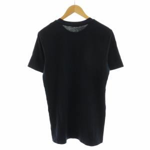 MONCLER Tシャツ カットソー 半袖 フロックロゴ XS 紺 ネイビー /AN12