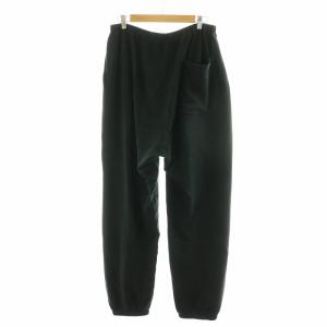 COMOLI 24SS 製品染 裏毛 ジョガーパンツ 3 ブラック