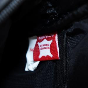 Supreme 23FW Leather Shoulder Bag ブラック