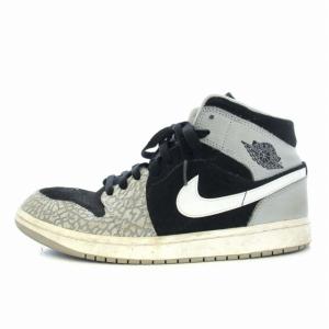 Air Jordan 1 Mid Elephant Toe/Safari スニーカー
