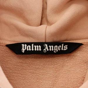 PALM ANGELS パーカー プルオーバー ロゴ L ピンク