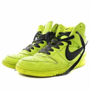 NIKE × AMBUSH DUNK HIGH FLASH LIME