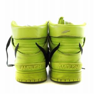 NIKE × AMBUSH DUNK HIGH FLASH LIME