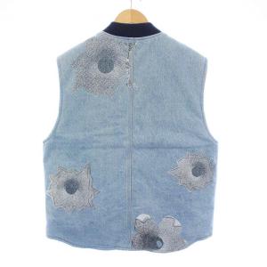 Supreme 22SS Nate Lowman Work Vest S ブルー