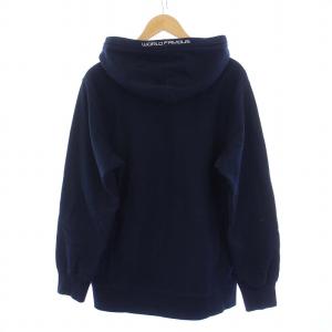 Supreme 17SS Sequin Logo Hooded Sweatshirt L