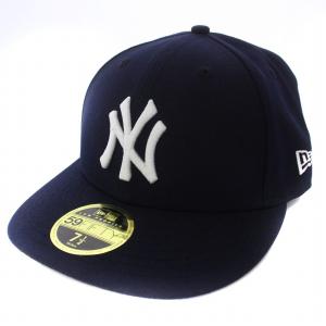 RC 59FIFTY ニューヨーク ヤンキース キャップ 帽子 ロゴ 7 1/2 紺 ネイビー /BM