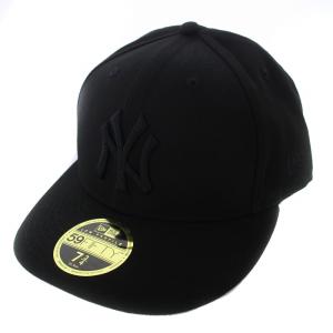 NEW ERA 59FIFTY ニューヨーク ヤンキース キャップ 帽子 ロゴ 7 3/4 黒 ブラック