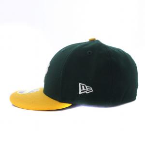 NEW ERA 59FIFTY MLBオンフィールド オークランド アスレチックス ホーム キャップ 帽子 ロゴ 7 5/8 緑 グリーン