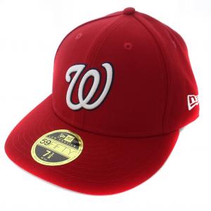59FIFTY MLBオンフィールド ワシントン ナショナルズ ゲーム キャップ 帽子 ロゴ 7 3/8