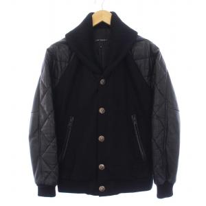 DONKEY ZIP STADIUM ジャケット レザー切替 3 ブラック