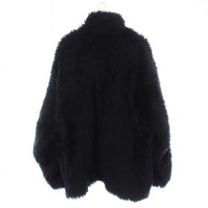 BALENCIAGA 22AW ZIP UP FAKEFUR JACKET