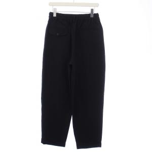 COMME des GARCONS HOMME PLUS 2タック ワイドパンツ S ブラック PP-11012S