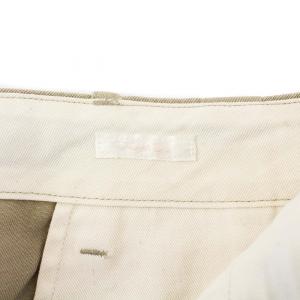 COMOLI 24SS KHAKI チノパンツ 3 ベージュ Z01-03014