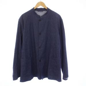 COMOLI 21SS セットアップ 3 ブルー T01-03013