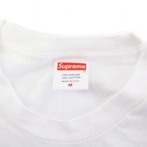 Supreme 20AW Bear Tee M ホワイト