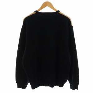 Supreme 18AW logo repeat sweater ニット セーター XL ベージュ