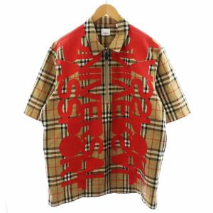 Universal Passport ノバチェック シャツ ハーフジップ XL