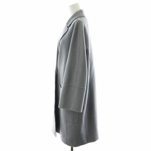 S Max Mara 21年 ダブルフェイスコート 38 グレー