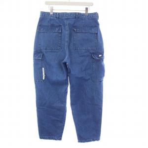 24SS TROUSERS/COTTON.DENIM 03 ブルー 241WVDT-PTM04（2024/12
