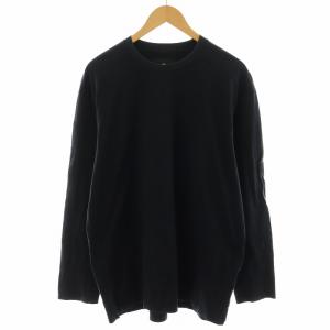 ヨウジヤマモト アディダス Tシャツ カットソー 長袖 L 黒 ブラック /AN8