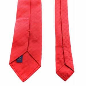 LOUIS VUITTON クラヴァット ネオ モノグラミッシム レギュラータイ ネクタイ シルク 絹 赤 レッド M75992 /AN3