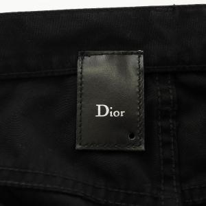 Dior デニムパンツ ジーンズ ジーパン スキニーパンツ ボタンフライ 27 XS 黒 ブラック