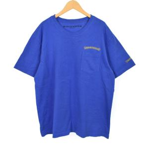 Scroll Logo S/S TEE XL ブルー