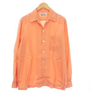 19SS HAWAIIAN SHIRT 天国東京地獄絵図 アロハシャツ 半袖 総柄