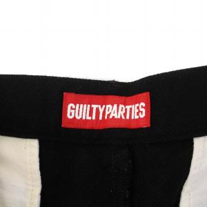 WACKO MARIA スラックス パンツ ウール L 黒 ブラック /KH