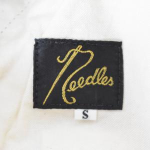 Needles ヒザデルパンツ ワイドパンツ コットン S ベージュ GL181