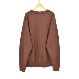 DRIES VAN NOTEN クルーネック スウェット L ブラウン