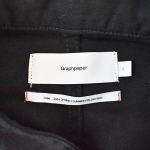 Graphpaper 24SS Cotton Linen Moleskin Overdyed Kung-Fu Jacket