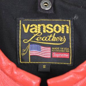 Supreme VANSON Leather Bones Jacket