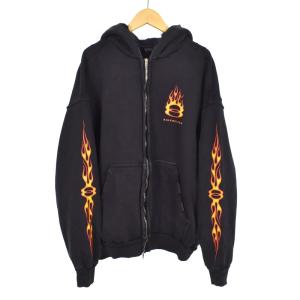 24SS BURNING UNITY ZIP-UP HOODIE