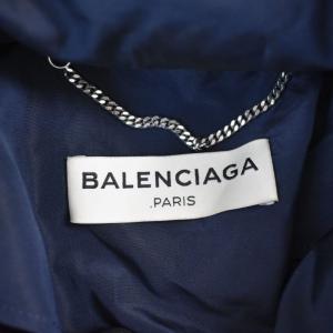 BALENCIAGA 17SS windbreaker 36 ネイビー 470792