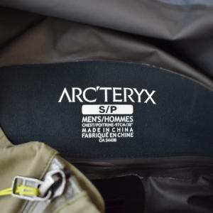 ARC’TERYX BETA SL JACKET ロゴ刺繍 マウンテンパーカ S カーキ 10968