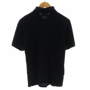 AMI Alexandre Mattiussi ポロシャツ 半袖 ハートロゴ M 黒 ブラック