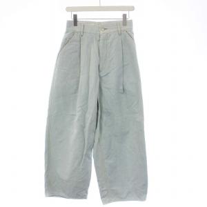 ワイドデニムパンツ ジーンズ 1タック 48 M 青 ブルー /KH