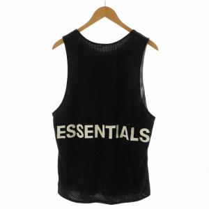 タンクトップ メッシュ バックロゴ M 黒 ブラック /AN14 AA