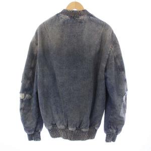 DIESEL D-WELTIK MA-1 デニム ダメージ加工