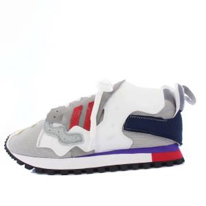 リメイク 再構築 クレイジースニーカー ローカット 26.5cm 白 ホワイト グレー /KH