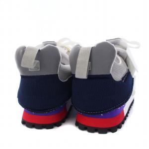 kolor リメイク 再構築 クレイジースニーカー ローカット 26.5cm 白 ホワイト グレー /KH