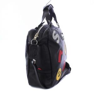 Supreme vanson Leathers Letters Bag ブラック