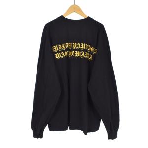 WACKO MARIA BUDSPOOL 舐達磨 21SS Tシャツ 長袖 ロンT ロゴ 刺? XL 黒 ブラック